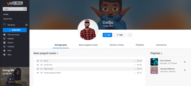 Steps to Create an Artist Profile on Deezer